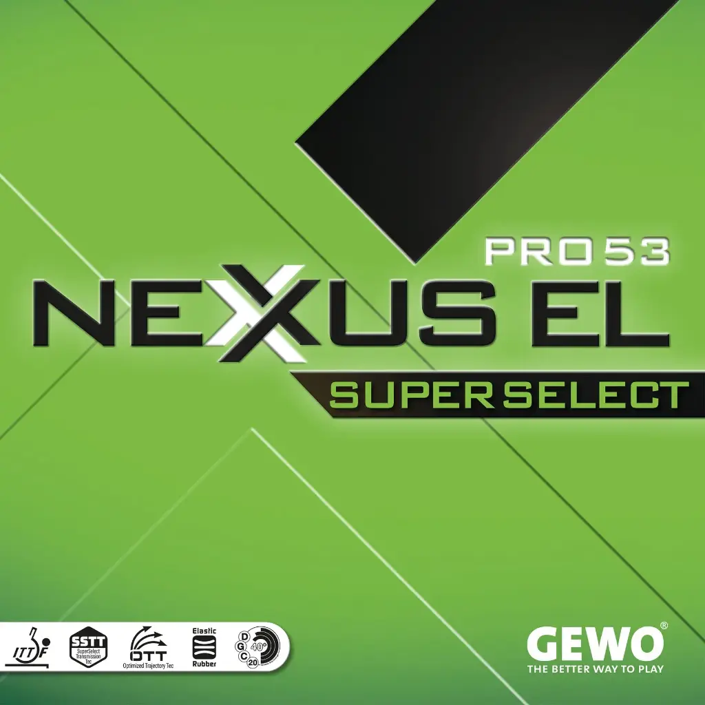 GEWO Rubber Nexxus EL Pro SuperSelect 53 (black, 2.2)