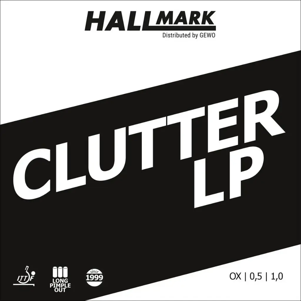 Hallmark Rubber Clutter-LP (black, 0.5)